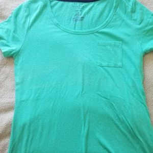 Lime green lightweight top